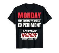 Lunes. El último Experimento Social. Camiseta