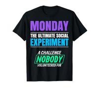 Lunes. El último Experimento Social. Camiseta