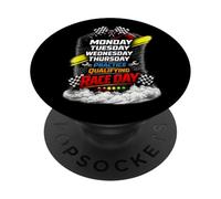 Lunes Martes Jueves Entrenamiento Clasificatorio Día de Carrera PopSockets PopGrip Adhesivo