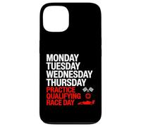 Lunes Martes Miércoles Jueves Práctica Clasificatoria Carrera Carcasa para iPhone 13