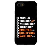 Lunes Martes Miércoles Jueves Práctica Clasificatoria Carrera Carcasa para iPhone SE (2020) / 7/8