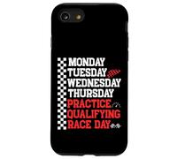 Lunes Martes Miércoles Jueves Práctica Clasificatoria Carrera Carcasa para iPhone SE (2020) / 7/8