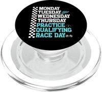 Lunes Martes Miércoles Jueves Práctica Clasificatoria Carrera PopSockets PopGrip para MagSafe