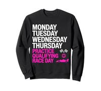 Lunes Martes Miércoles Jueves Práctica Clasificatoria Carrera Sudadera