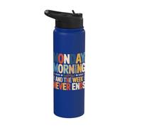 Lunes por la mañana y la semana nunca termina Stainless Steel Insulated Water Bottle