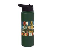 Lunes por la mañana y la semana nunca termina Stainless Steel Insulated Water Bottle
