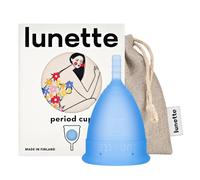 Lunette Copa menstrual reutilizable - Azul - Modelo 2 para flujo medio o abundante (EN versión)
