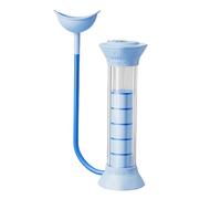 Lung Capacity Training, Breathing Dumbbell Exerciser for Lung Strength Training, Ideal for Beginners and Athletes, Daily Breathiing Equipment Sports Gym or Home Exercise Use, Blue