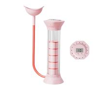 Lung Capacity Training, Breathing Dumbbell Exerciser for Lung Strength Training, Ideal for Beginners and Athletes, Daily Breathiing Equipment Sports Gym or Home Exercise Use, Pink
