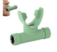 Lung Exerciser - Adjustable Breathing Trainer Device | Breath Support Equipment for Running, Swimming, and Gym Workouts | for Sports, Martial Arts, Outdoor Fitness, and Respiratory Endurance Training