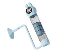 Lung Exerciser Device, Breathing Trainer Tool, Deep Inhalation Expander, Adjustable Resistance Compact and Lightweight for Home Gym Running Singing Fitness, 8.66x1.97 Inches