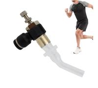 Lung Trainer - Adjustable Resistance Device, Deep Breathing Exercise Machine, Respiratory Muscle Workout Tool, Portable Stamina Builder For Running Swimming Athletes, Medical Supplies And Equipment