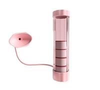 Lung Trainer Device, Respiratory Exercise Tool, Muscle Strengthening Aid, Adjustable Resistance Design, For Snoring Reliever Workout Breathing Training Athletes Adults, 7.09x1.77 Inches