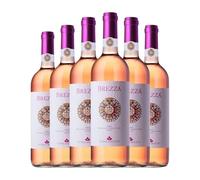 Lungarotti Brezza Rosato Umbria 75 cl Vino rosado (Caja de 6 Botellas de 75 cl)