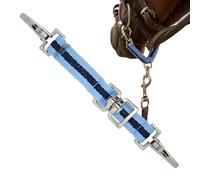Lunge Lines Strap, Horse Training Lunge Aid, 10,83 x 0,98 pulgadas, Metal Alloy Equine Training Equipment, Professional Equestrian Accessory for Men, Women, Adults