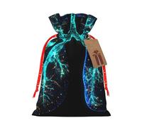 Lungs Under The Light - Bolsas de regalo reutilizables con cordón para cumpleaños, bodas, regalos de fiesta y regalos festivos