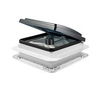 LUNICASHA Ventilador de techo para autocaravana, 12 V, 36 x 36 cm, ventilador de techo reversible con 6 niveles para RV, autocaravana, caravana