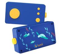 Lunii - Mi fábrica de historias edición limitada Ocean - narradora interactiva para niños de 3 a 8 años - Inlcus Audio Book de 13 historias interactivas 1h41 de escucha - Caja de historias fabricada