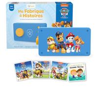 Lunii - Pack Exclusivo de Mi fábrica con Historias de la Patrulla Canina: Caja de Historias edición Limitada + 4 Libros de Audio: investigaciones + Rescate de Animales + rubíes + Suzanne & Gaston