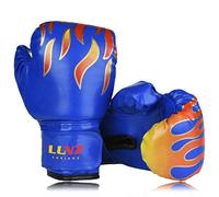 Luniuqz Guantes de Boxeo para Niños de 3-16 Años, Guante de Entrenamiento 4oz 6oz 8oz para MMA, Muay Thai,Kickboxing