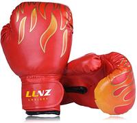 Luniuqz Guantes de Boxeo para Niños de 3-16 Años, Guante de Entrenamiento 4oz 6oz 8oz para MMA, Muay Thai,Kickboxing