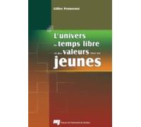 Lunivers Du Temps Libre Et Des Valeurs Chez Les Jeunes (ebook)