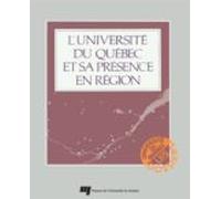 Luniversité Du Québec Et Sa Présence En Région (ebook)