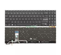 LUNOZST Teclado para Ordenador portátil Estadounidense para ASUS para Vivobook F1504 ASM21N3 X1502 M1502 D1502 F1502 X1503 D1503 M1503 X1504(Black US Backlit)