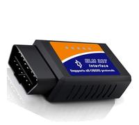 Lunpog OBD2 Adaptador Bluetooth para Android Windows, dispositivo de diagnóstico OBD para todos los vehículos de protocolo OBDII para dispositivos de diagnóstico de coche, adaptador OBD para todos los