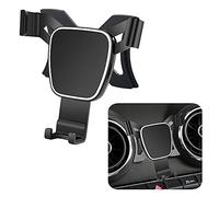 LUNQIN Soporte de teléfono de coche para Audi A3 S3 RS3 2014-2020, accesorios de navegación, decoración interior, soporte de teléfono móvil
