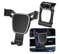 LUNQIN Soporte de teléfono de coche para BMW Serie 3 Sedan E90 E92 E93 323 325i 328i 330i 335i 335d Accesorios de navegación para decoración interior de teléfono móvil
