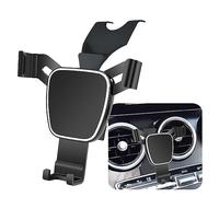 LUNQIN Soporte de teléfono de Coche para Mercedes Benz Clase C 2014-2018 c180 c200 c300, Clase GLC 2015-2019 GLC200 GLC260 GLC300, Accesorios de navegación, decoración Interior, Soporte de teléfono