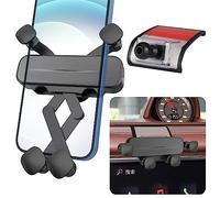 LUNQIN Soporte de teléfono de coche para Porsche Panamera Accesorios 2017 2018 2019 2020 2021 2022 2023 Decoración interior de automóvil Soporte de montaje para teléfono celular móvil