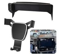LUNQIN Soporte de teléfono de coche para Toyota Corolla 2020-2025, Toyota Corolla Cross 2022-2025 híbrido de 8 pulgadas, accesorios de navegación, decoración interior, pantalla de montaje para