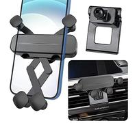 LUNQIN Soporte de teléfono para coche para 2009 2010 2011 2012 2013 2014 2015 2016 Audi A4 A5 S4 S5 RS4 RS5 allroad Accesorios de auto Decoración interior Soporte móvil para teléfono inteligente