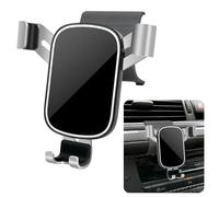 LUNQIN - Soporte para teléfono de coche para Audi A6 S6 A7 S7 [teléfonos grandes con funda amigable] Accesorios para automóviles Soporte de navegación decoración interior móvil espejo celular montaje