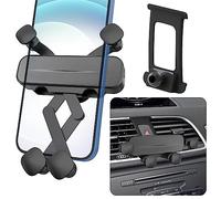 LUNQIN Soporte para teléfono de coche para Audi Q3 2012, 2013, 2014, 2015, 2016, 2017, 2018, accesorios de coche, decoración interior, soporte para teléfono celular móvil