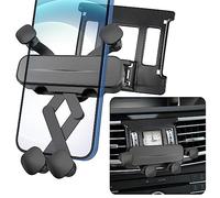 LUNQIN Soporte para teléfono de coche para Mercedes Benz Clase E 2014-2015 E250 E350 E400 E550 E63 AMG W212 Accesorios de automóvil Decoración interior Soporte de teléfono celular móvil