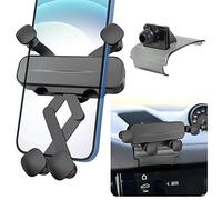 LUNQIN Soporte para teléfono de coche para Porsche Macan 2015-2025 y Porsche Cayenne 2019-2023, accesorios para decoración interior, soporte para teléfono celular móvil