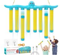 lunule Juego de Reflejos Palos con 3 Velocidades Tema Octopus Juguete de Entrenamiento de Reacción y Coordinación Mano Ojo para Niños y Adultos Ideal para Interior y Exterior Catching Stick Game