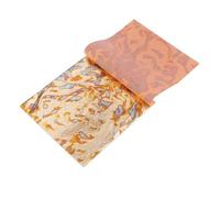 LUNYY Pan de Oro abigarrado, 50 Hojas de Pan de Oro de imitación, Papel de lámina de Oro para Artes, Manualidades Doradas, decoración, Muebles