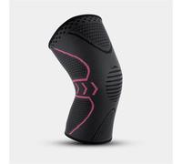 LuoAXINN 1 Pieza Fitness Correr Ciclismo Rodilleras Nailon elástico Rodillera for Deportes compresión Rodillera Manga Baloncesto Voleibol para Todo Tipo de Deportes(Pink,XL)