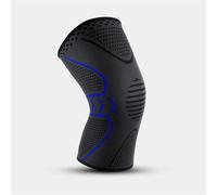 LuoAXINN 1 Pieza Fitness Correr Ciclismo Rodilleras Nailon elástico Rodillera for Deportes compresión Rodillera Manga Baloncesto Voleibol para Todo Tipo de Deportes(Blue,XL)
