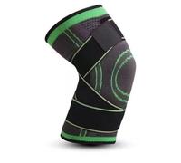 LuoAXINN 1 Uds Rodilleras Soporte Deportivo Rodillera Hombres Mujeres articulaciones Fitness Manga de compresión para Todo Tipo de Deportes(Green,M)