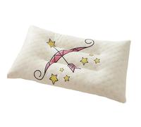 LuoAXINN Almohada de látex Almohada de látex con núcleo Dibujos Animados for Adultos, partículas trituradas, Ideal for Viajes, masajes y Memoria(Color 4,60x40cm)