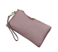 LuoAXINN Bolso de muñeca Cartera pequeña for mujer, bolso de mano, tarjetero, con cremallera, noche, cartera muñeca(PURPLE)