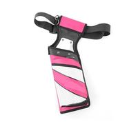 LuoAXINN Carcaj de Cintura Bolsa for Flechas con Bolsillo for cinturón, for Tiro Arco, Tubos de Flecha protegidos, Lona para arqueros(1pc Pink)