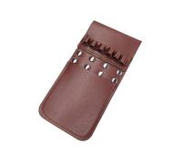 LuoAXINN Carcaj de Cintura Carcaj de Bolsillo for Arco Tiro con, 6 Flechas, Tradicional, Cintura, Cadera, Suministros for al Aire Libre, carcaj Microfibra Negra para arqueros(Brown)