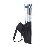 LuoAXINN Carcaj de Cintura Carcaj de Flechas 4 Tubos for Tiro con Arco, for Cintura o Cadera, for Arcos recurvos compuestos, Accesorios al Aire Libre para arqueros(Black)