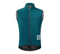 LuoAXINN Chaleco de Ciclismo Chaleco de Ciclismo Reflectante Malla Resistente al Viento, Ligero, sin Mangas, Transpirable, for(Blue,L)